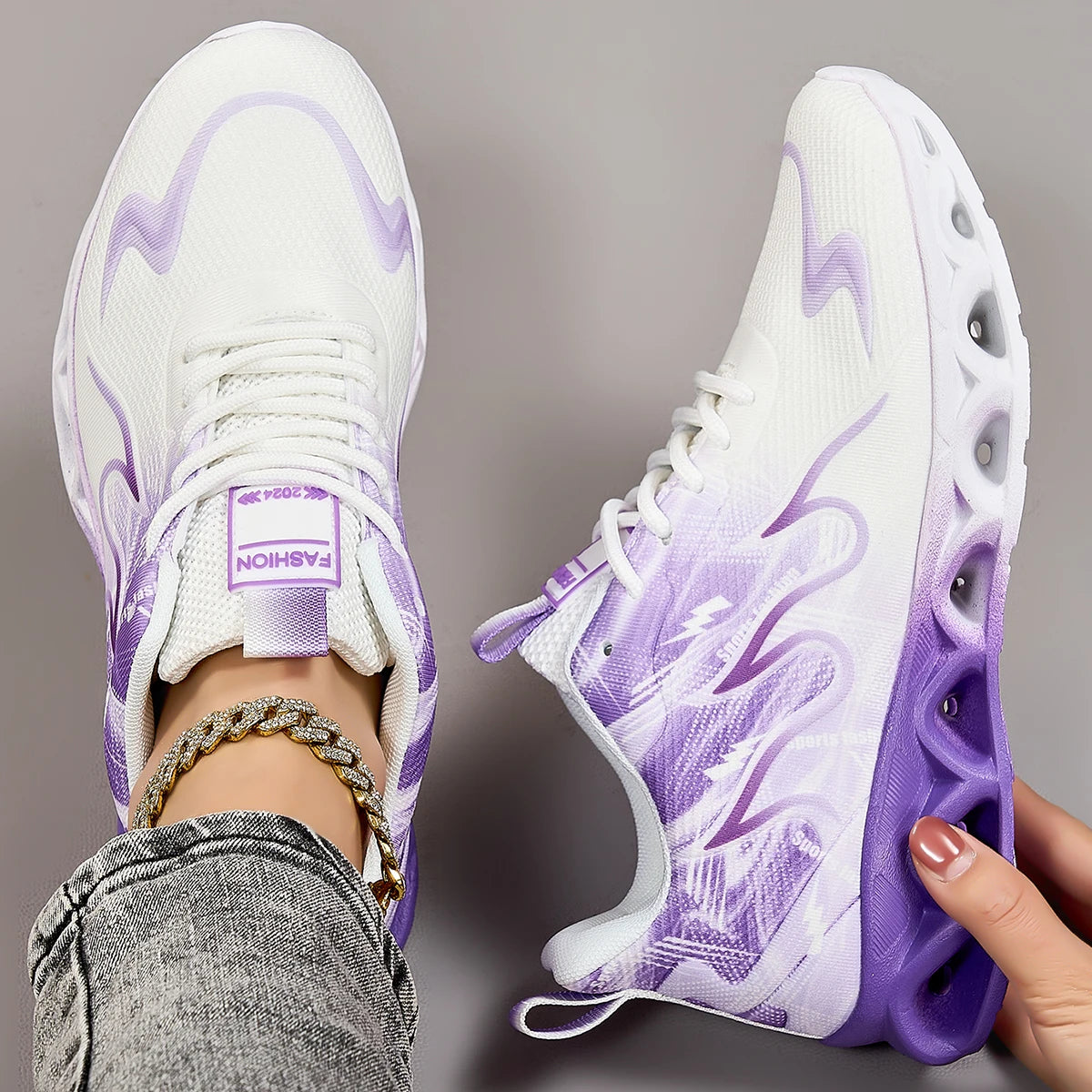 Volarpisada Orthopedic Women Sneakers Lightweight Walking Shoes Air Running