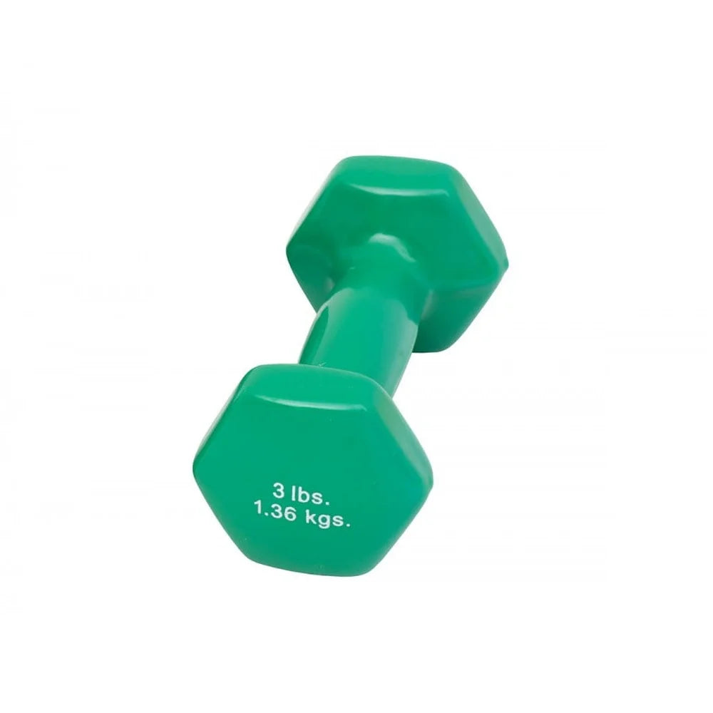 3 Pound Vinyl Dumbbell Pair