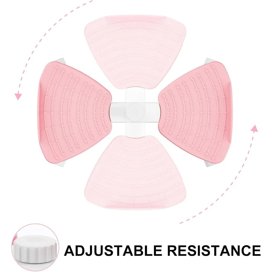 Waist Twister Machine With Resistance Band Silent Twist Board Core