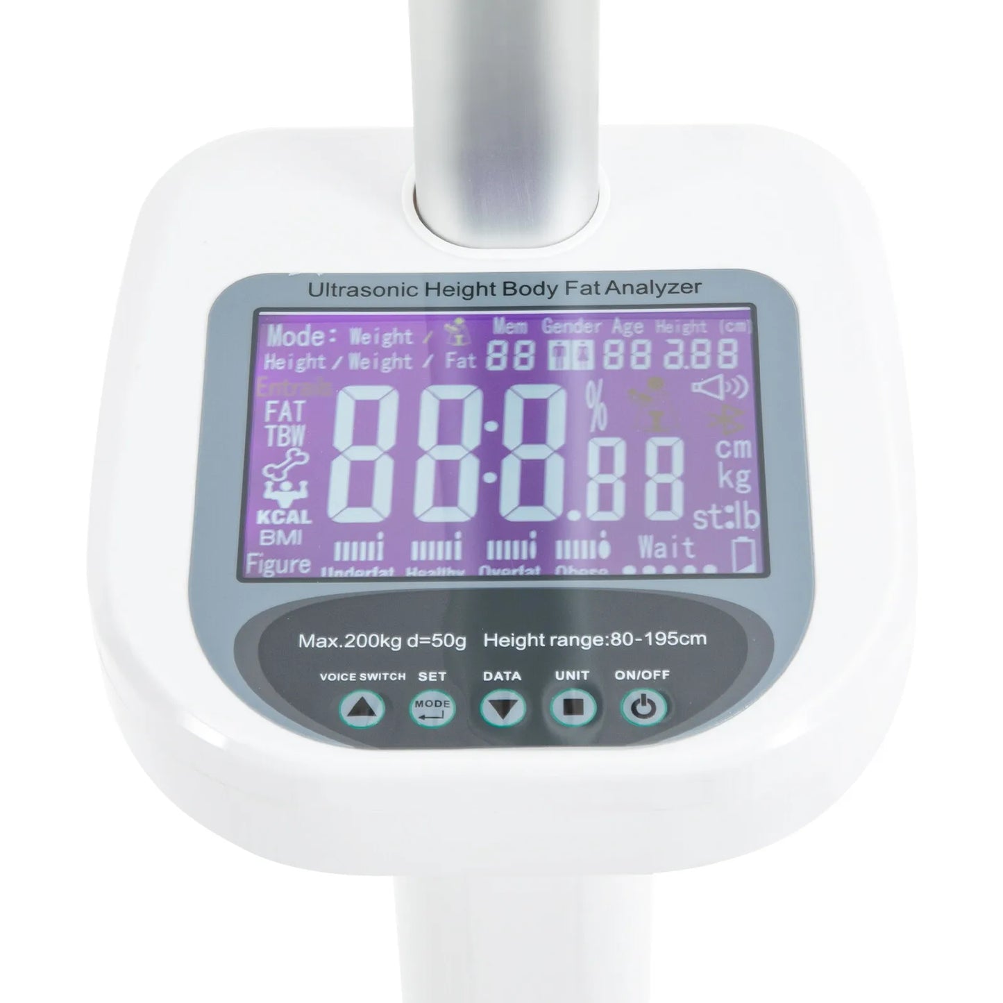 Multifunction Medical Scale With Ultrasonic Height And Body Fat Analyzer
