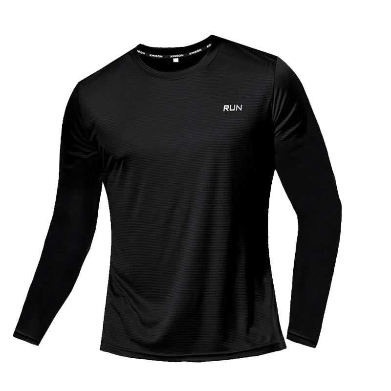 ice silk long sleeve quick dry t shirt