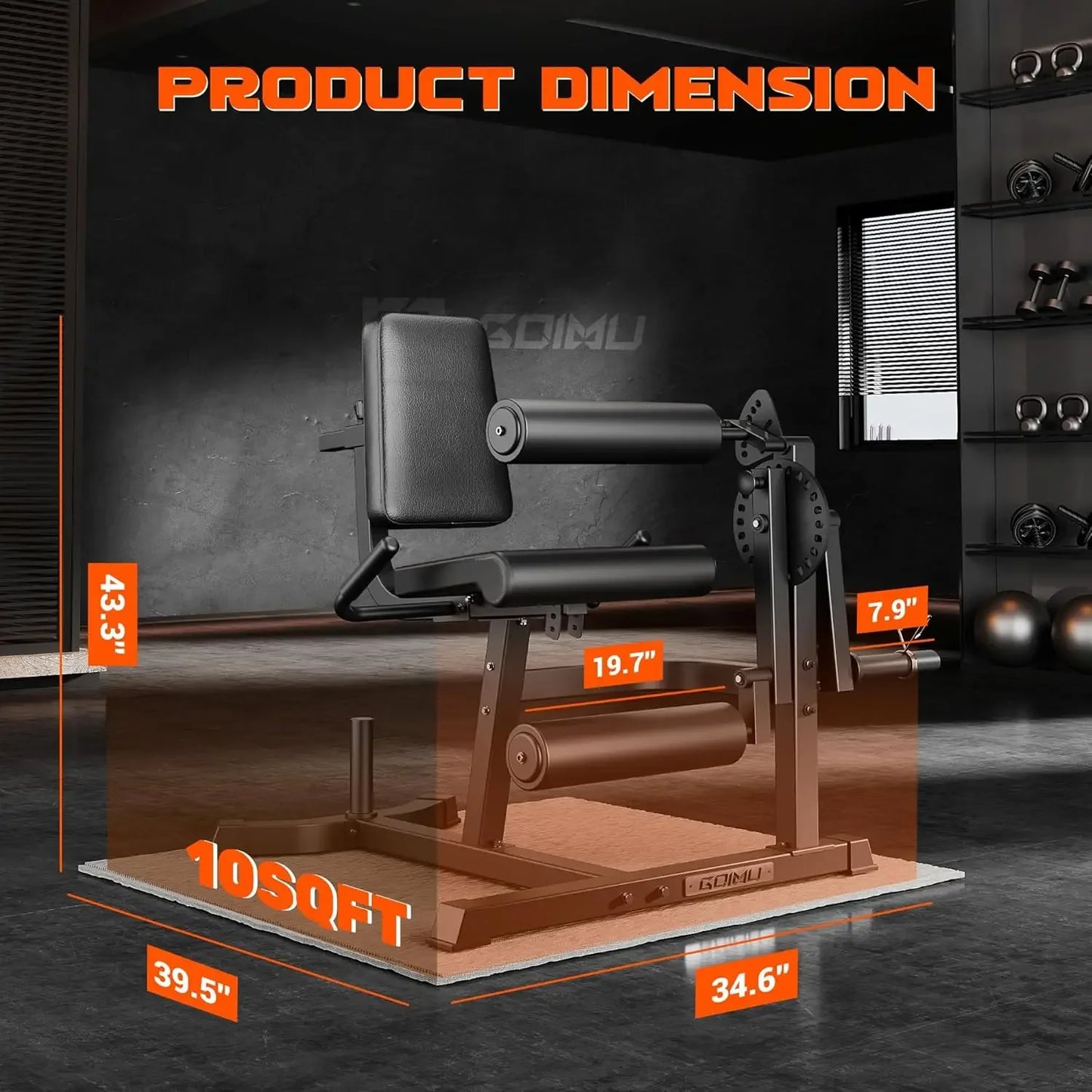 Leg Extension And Curl System 4 In 1 LowerBody Exercise