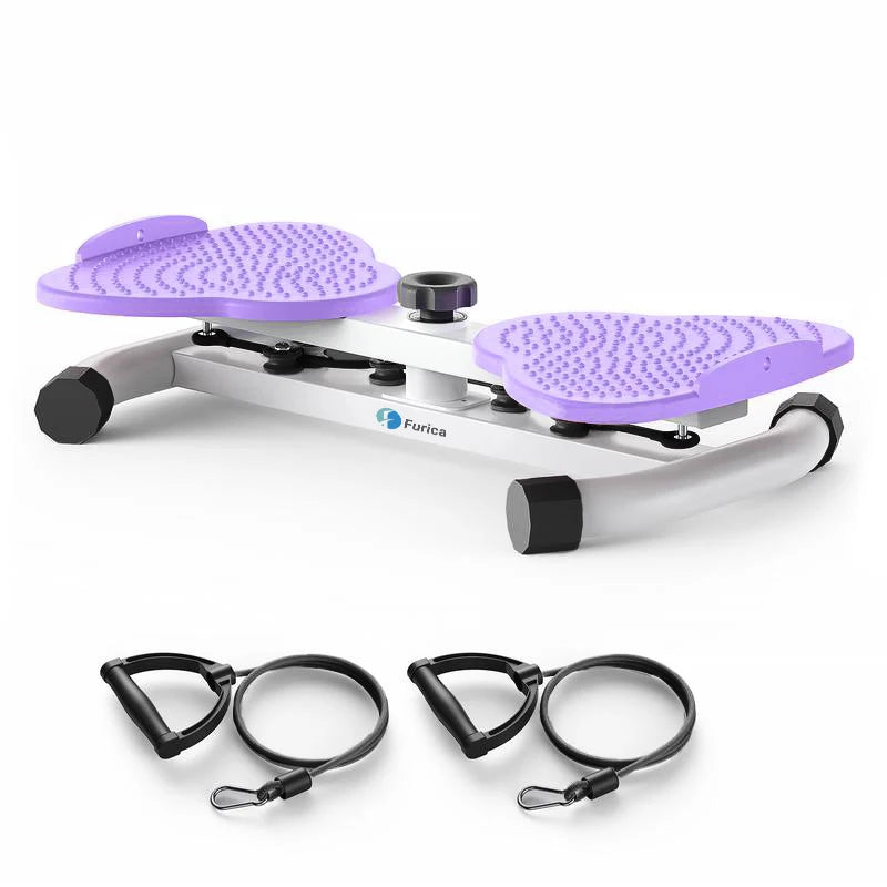 Waist Twisting Board With Ring Resistance Band For Home Fitness