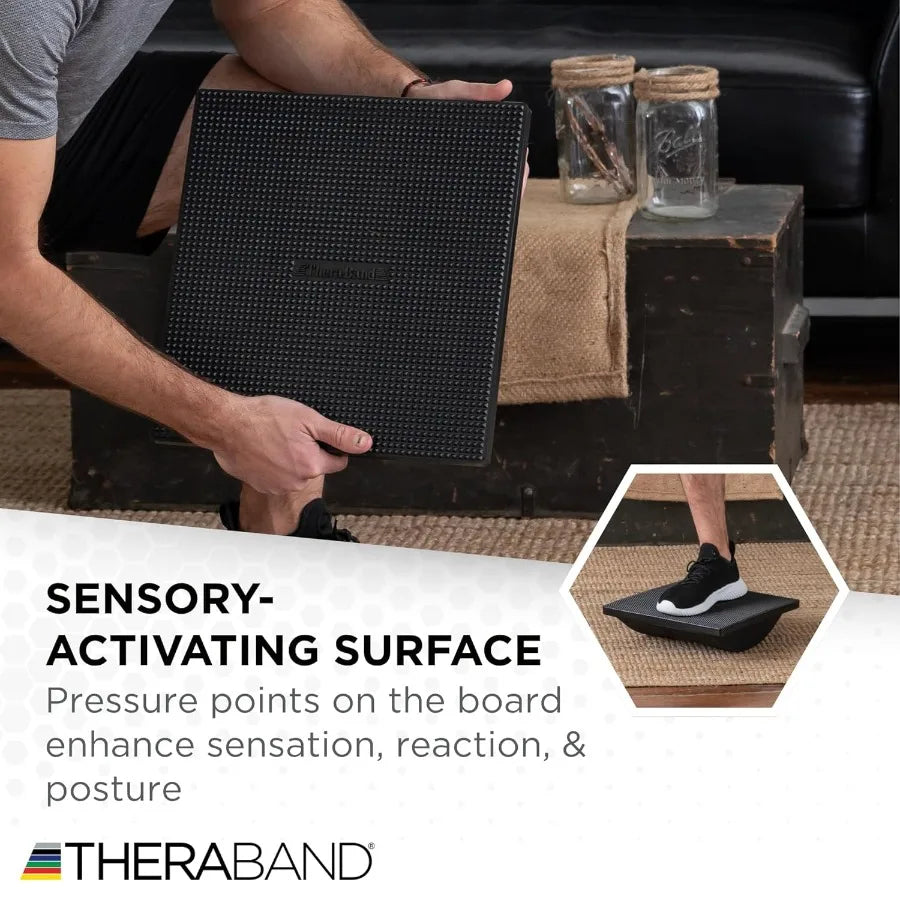 SHXI Rocker Board Stability and Balance Trainer for Core