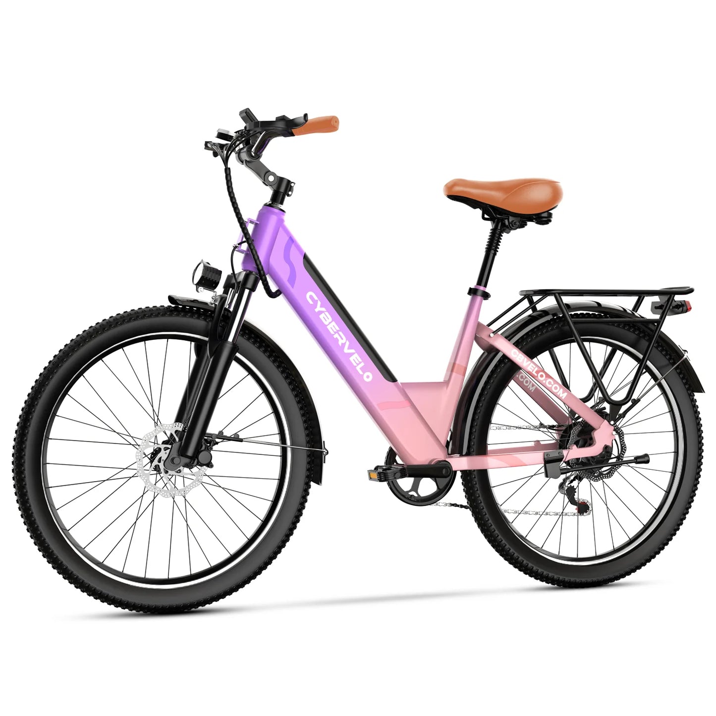 Cybervelo Urban Commute E Bike EK2 With Detachable Battery