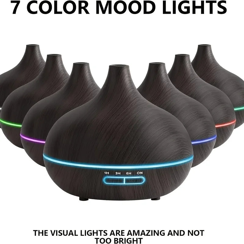Miflame Ultrasonic Aromatherapy Diffuser With LED Night Lights