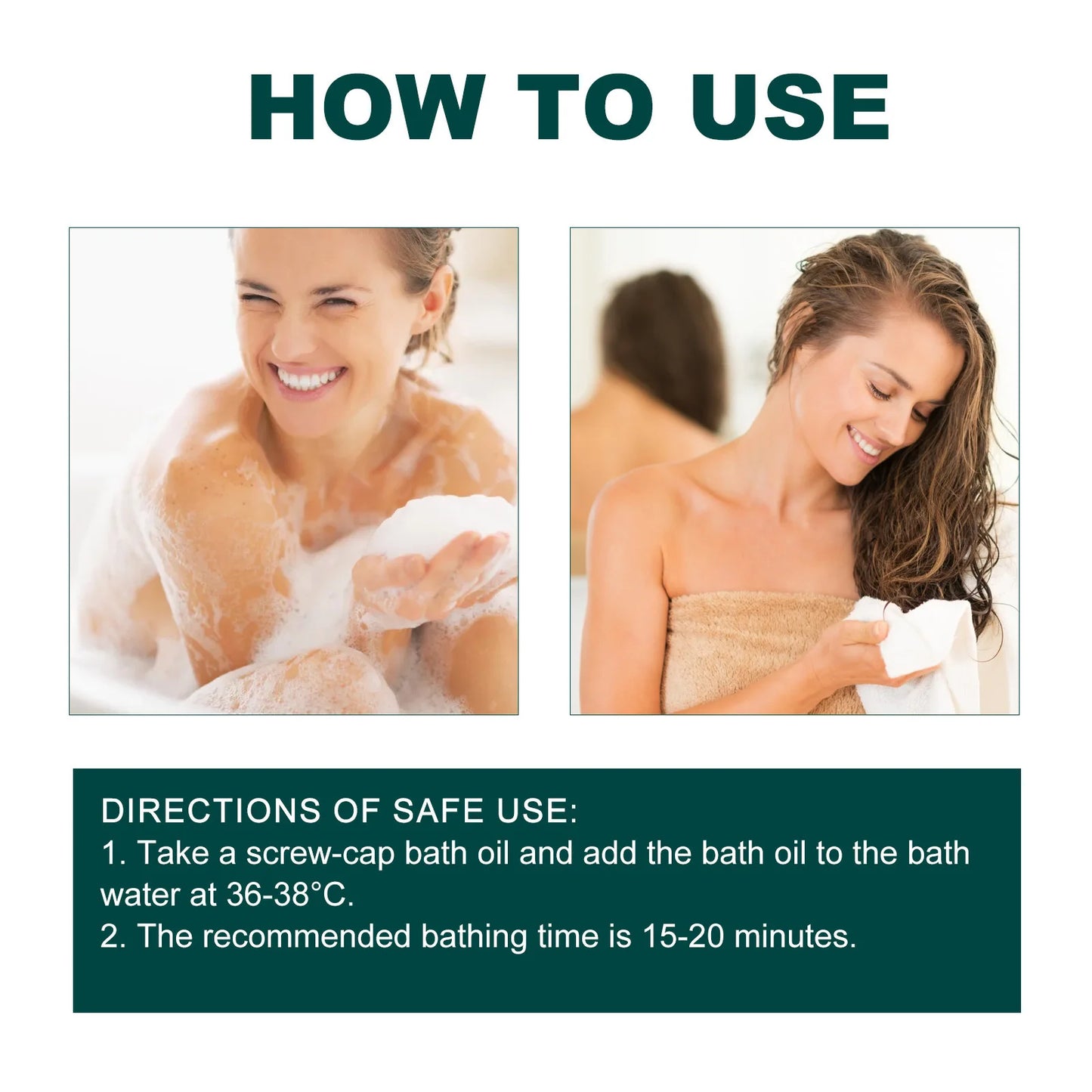 Ximonth Body Bath Oil Soften Skin Moisturize Repair