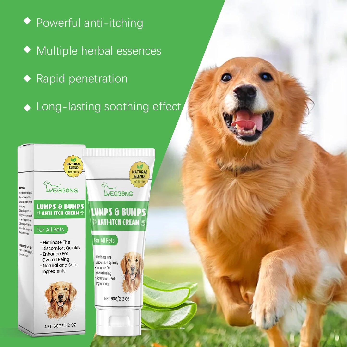 YEGBONG Pet Skin Care Spray Soothing Anti Itch Relief