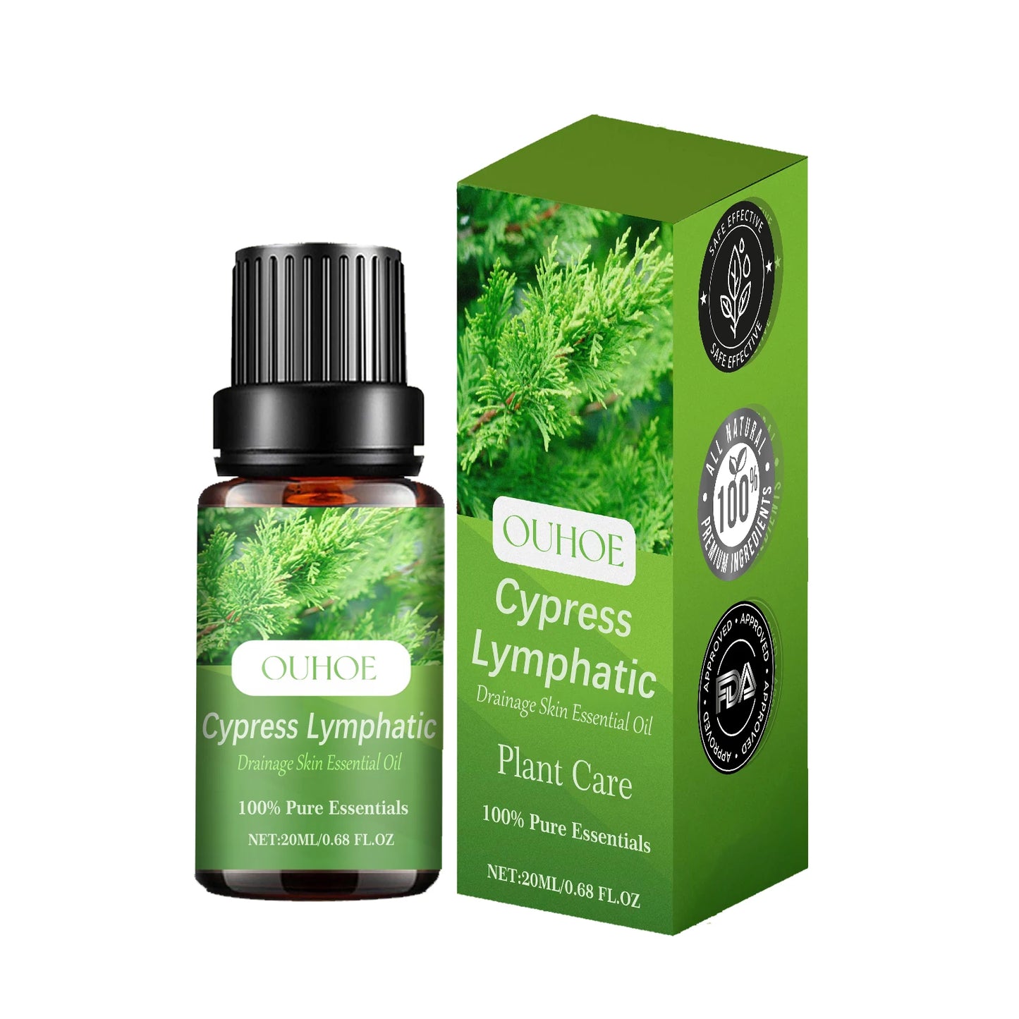 Ouhoe Lymphatic Drainage Oil For Firming Skin And Weight Loss