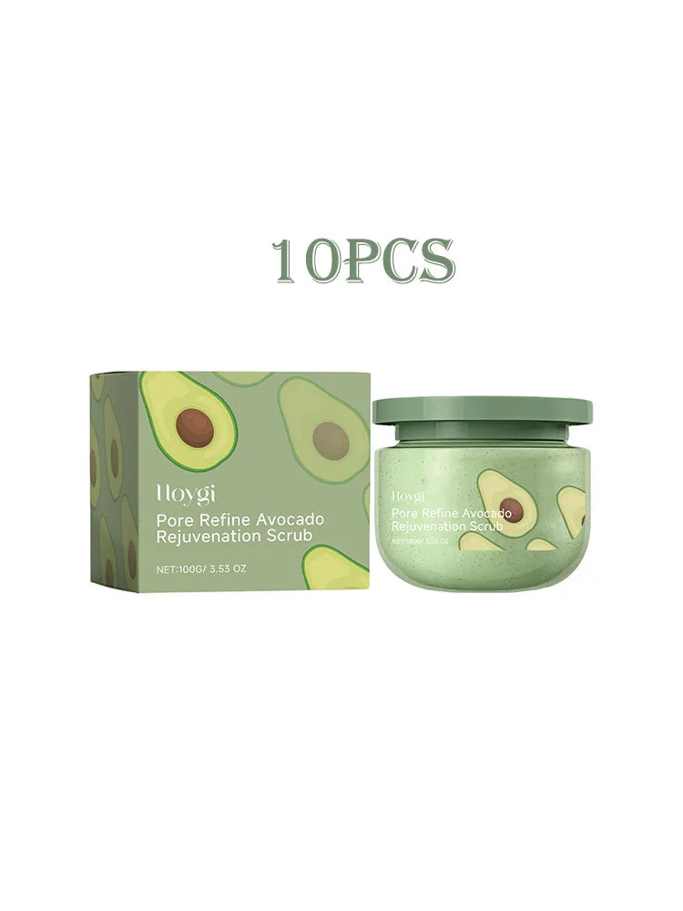 Hoygi Avocado Exfoliating Body Scrub for Silky Skin
