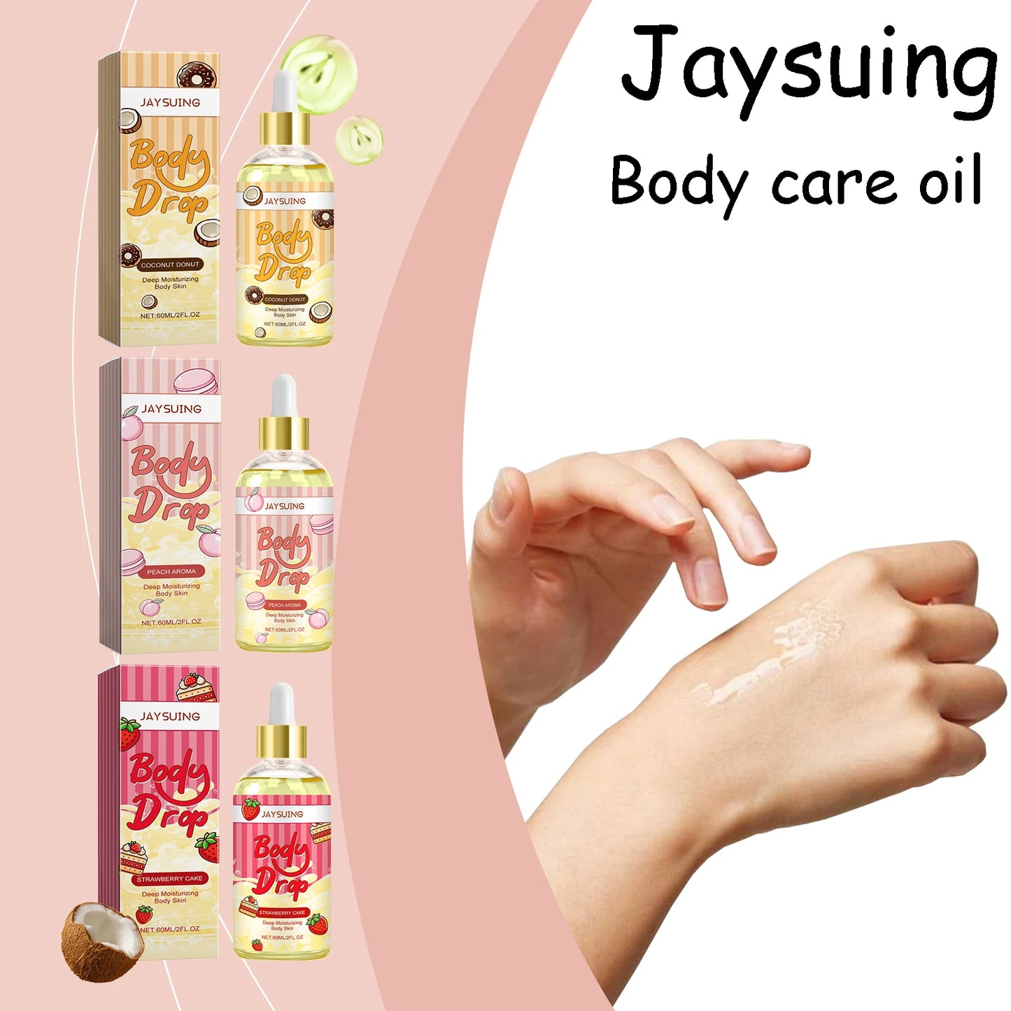 Jaysuing Body Essence Oil For Moisturizing Smooth Skin