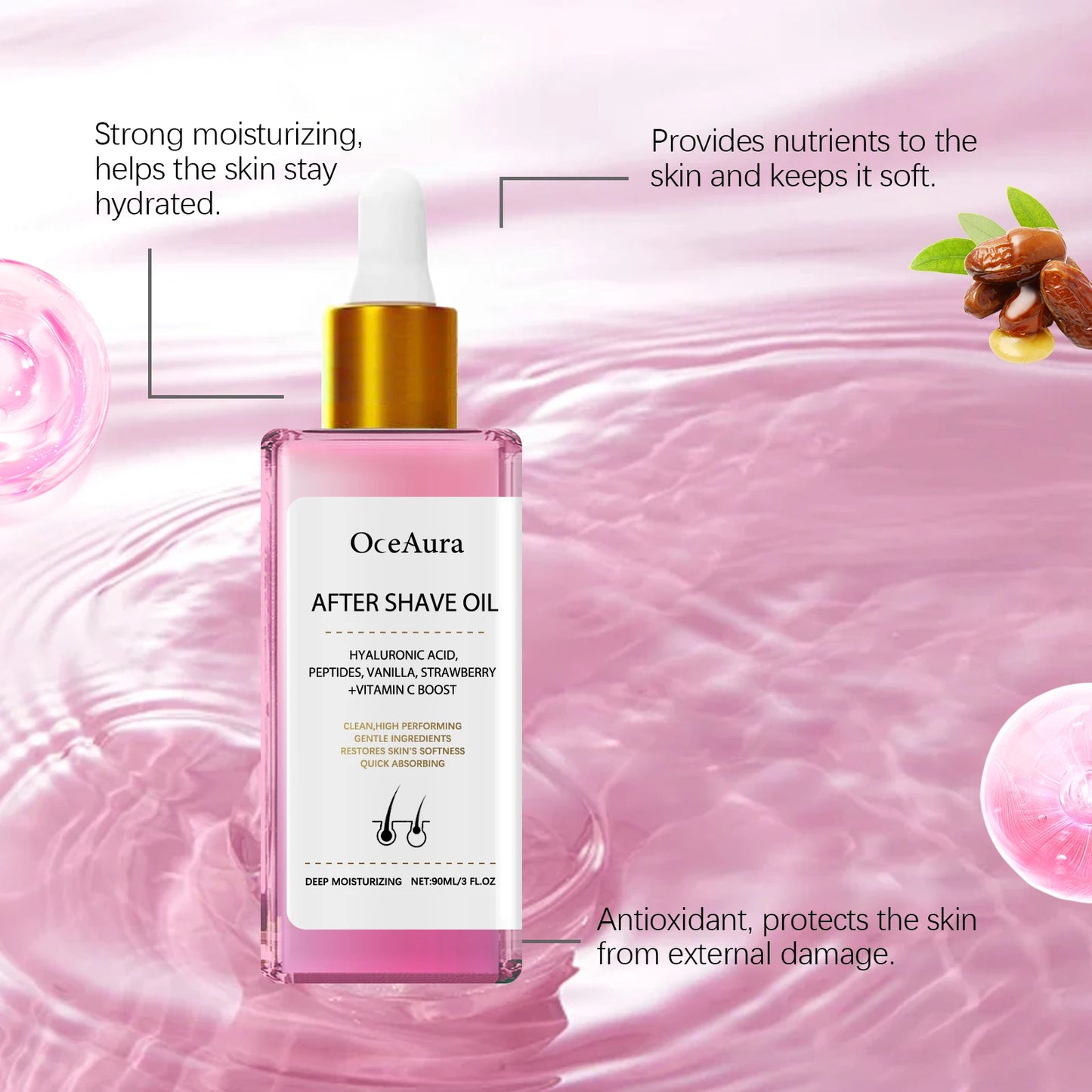 Strawberry Body Care Oil Deeply Moisturizing For Radiant Skin