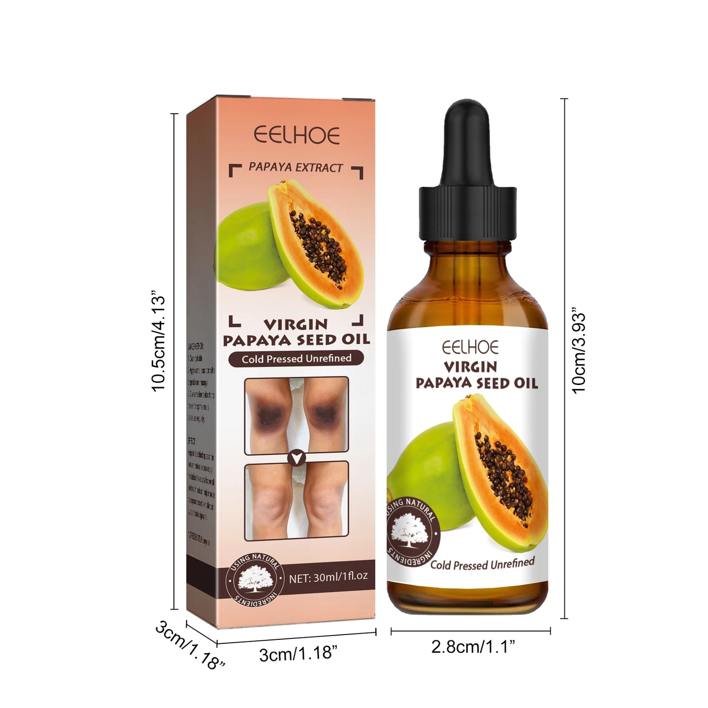 Eelhoe Papaya Skin Essence Oil For Brightening And Elasticity