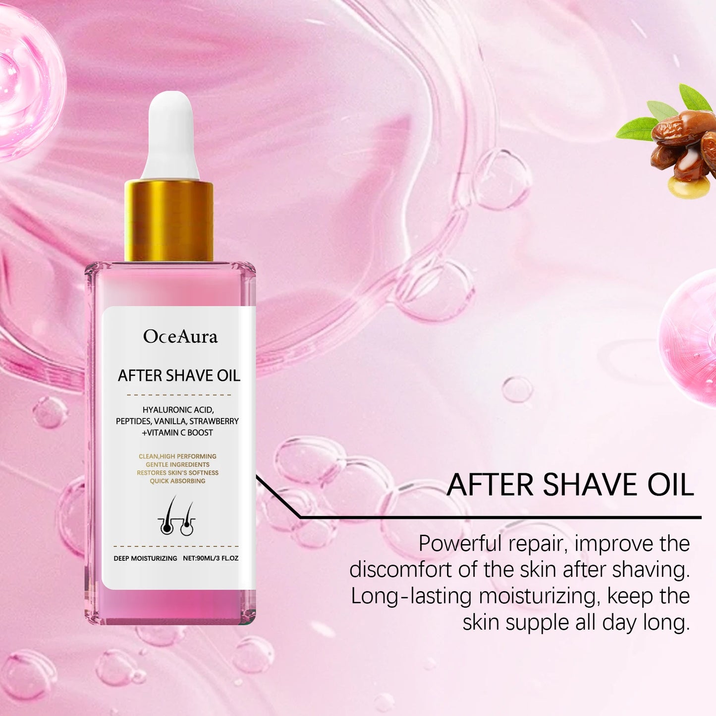 Strawberry Body Care Oil Deeply Moisturizing For Radiant Skin