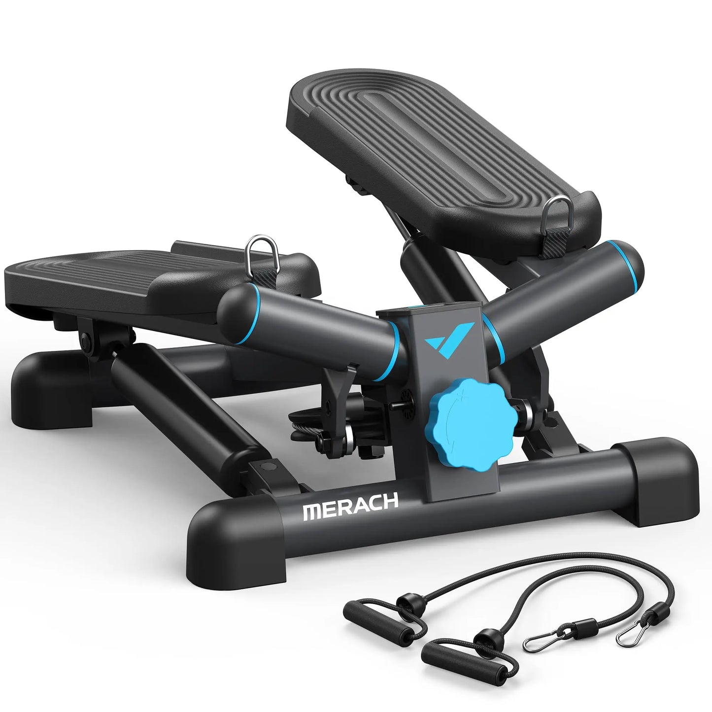 MERACH Stair Stepper 330LBS Capacity With Resistance Band