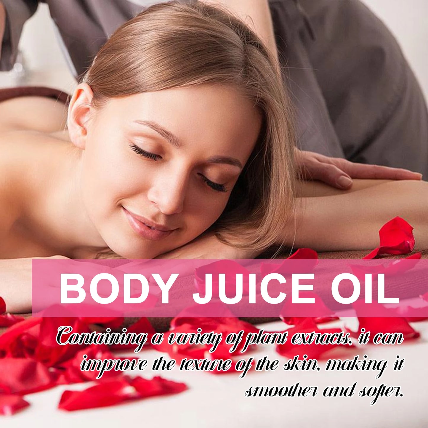 Ouhoe Strawberry Body Oil For Relief And Smoothing Moisture