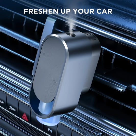 Car Aromatherapy Diffuser Set Four Perfume Bottles Air Freshener