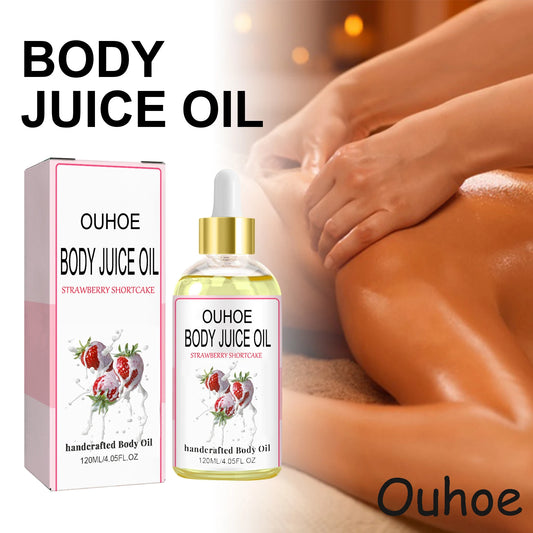 Ouhoe Strawberry Body Oil For Relief And Smoothing Moisture