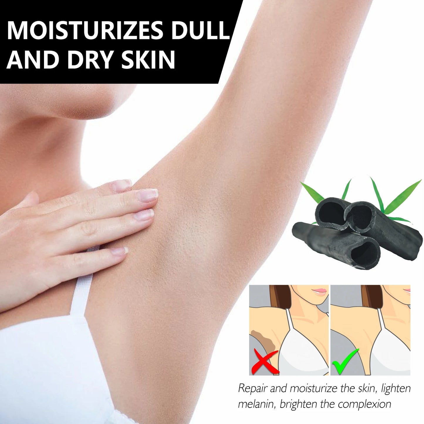 Ouhoe Bamboo Charcoal Soap For Brightening And Hydrating Skin