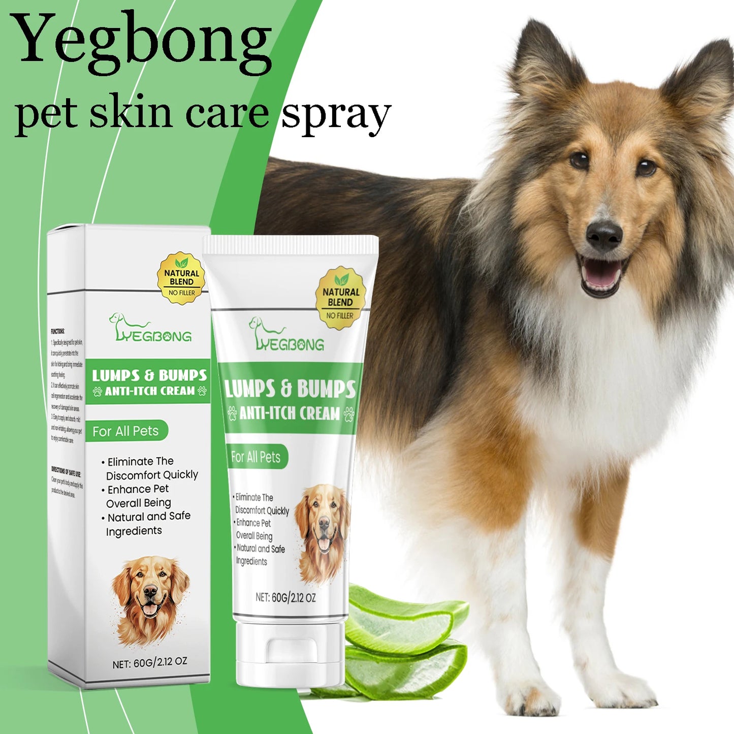 YEGBONG Pet Skin Care Spray Soothing Anti Itch Relief