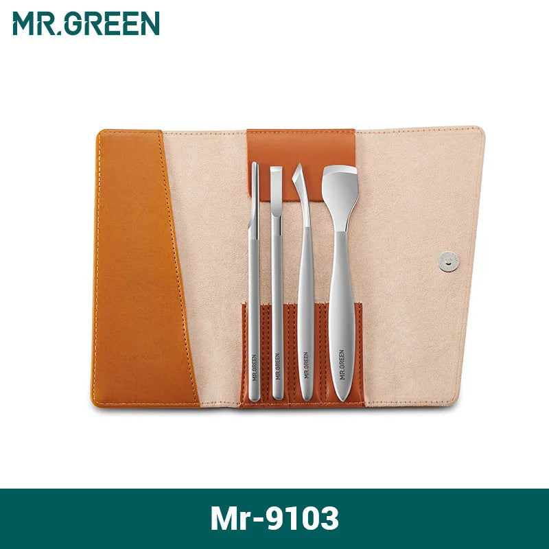 MR.GREEN Pedicure Knife Set Professional Foot Care Tools Stainless Steel