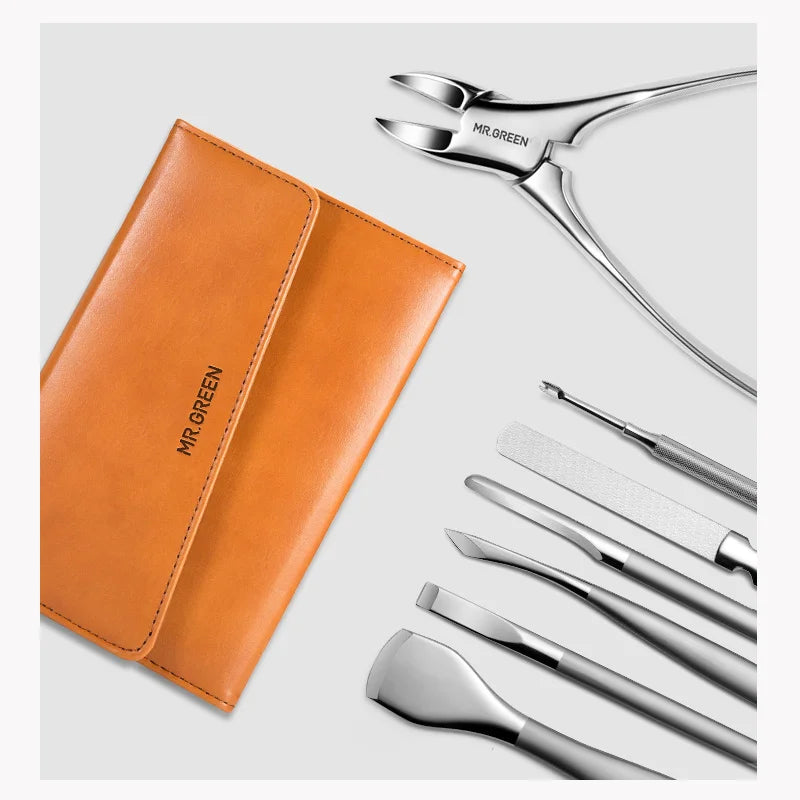 MR.GREEN Pedicure Knife Set Professional Foot Care Tools Stainless Steel