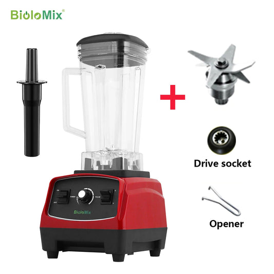 Biolomix BPA Free 2200W Heavy Duty Commercial Blender Mixer Juicer