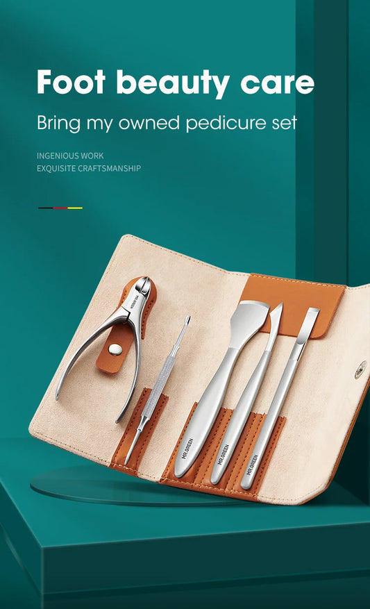 MR.GREEN Pedicure Knife Set Professional Foot Care Tools Stainless Steel
