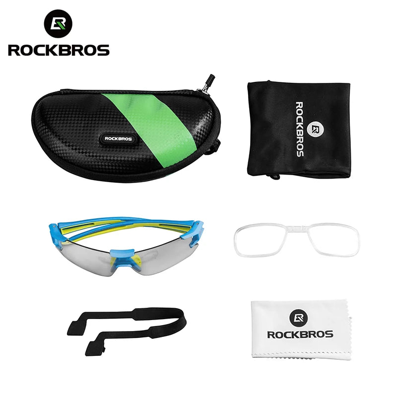RockBros Photochromic Cycling Sunglasses UV400 Unisex Outdoors