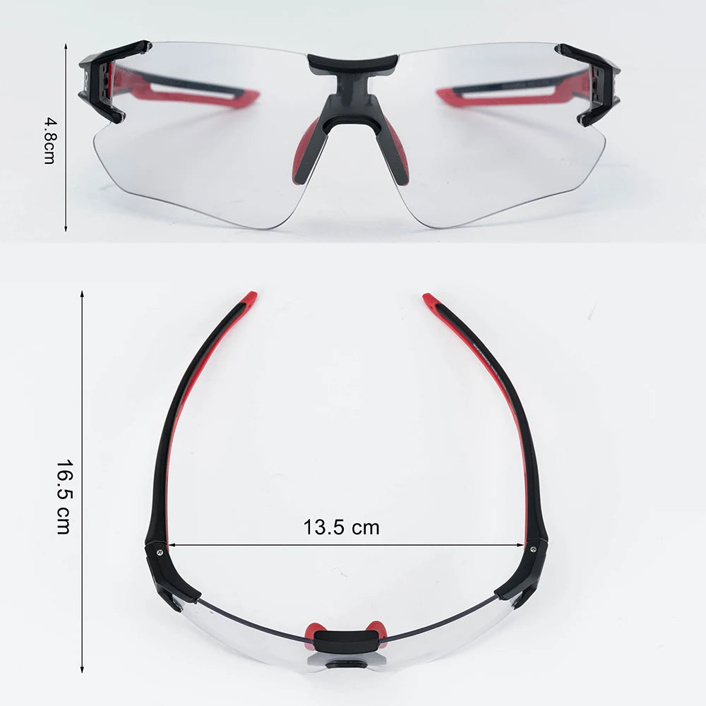 RockBros Photochromic Cycling Sunglasses UV400 Unisex Outdoors