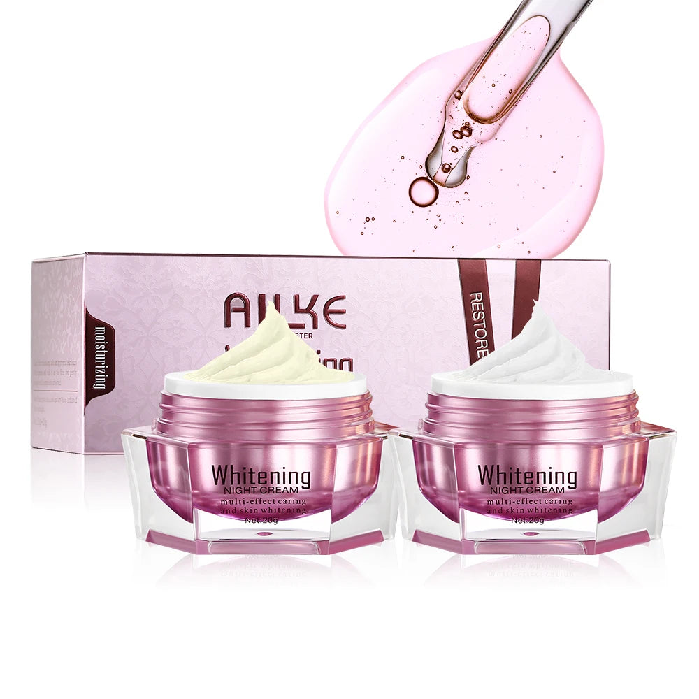 AILKE Hyaluronic Acid Face Cream Whitening Moisturizing Anti Aging Korean