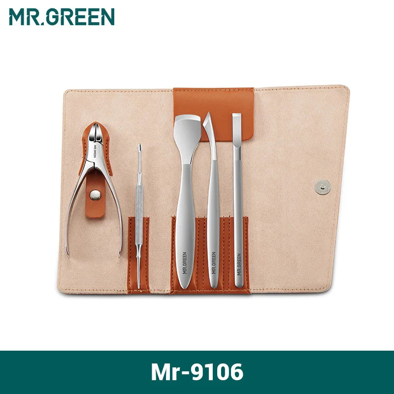 MR.GREEN Pedicure Knife Set Professional Foot Care Tools Stainless Steel