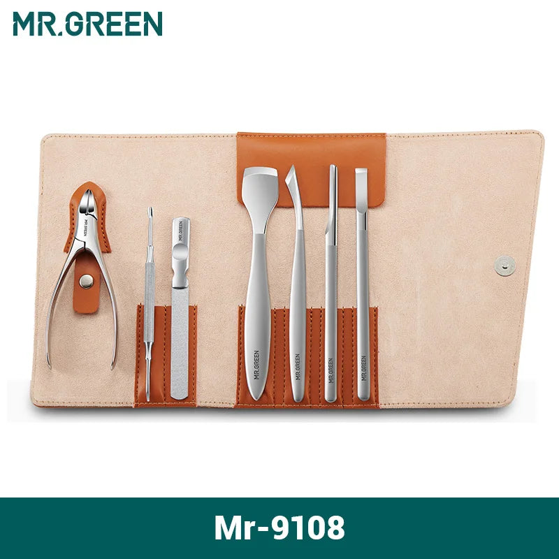 MR.GREEN Pedicure Knife Set Professional Foot Care Tools Stainless Steel