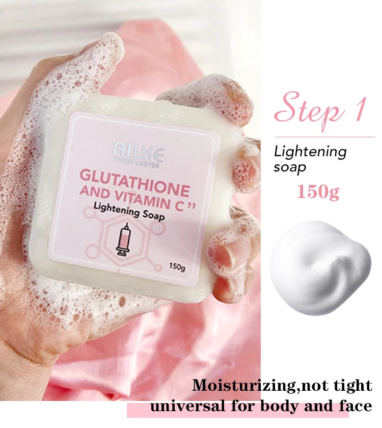 AILKE Glutathion Vitamin C Whitening Set For Brightening Skin