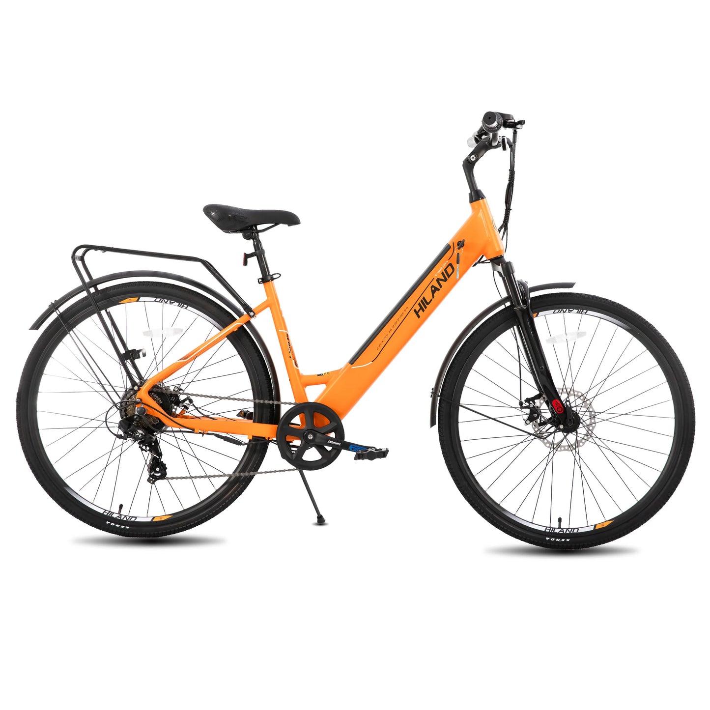 Hiland Electric Road Bike 250W Lithium Battery With LCD Display