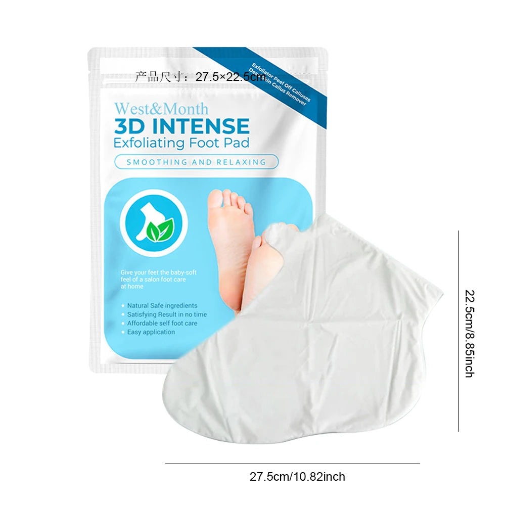 Foot Peel Mask Exfoliating Booties For Dry Cracked Feet Nourishing