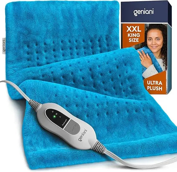 Electric Heating Pad for Back Pain Relief With Auto Shutoff
