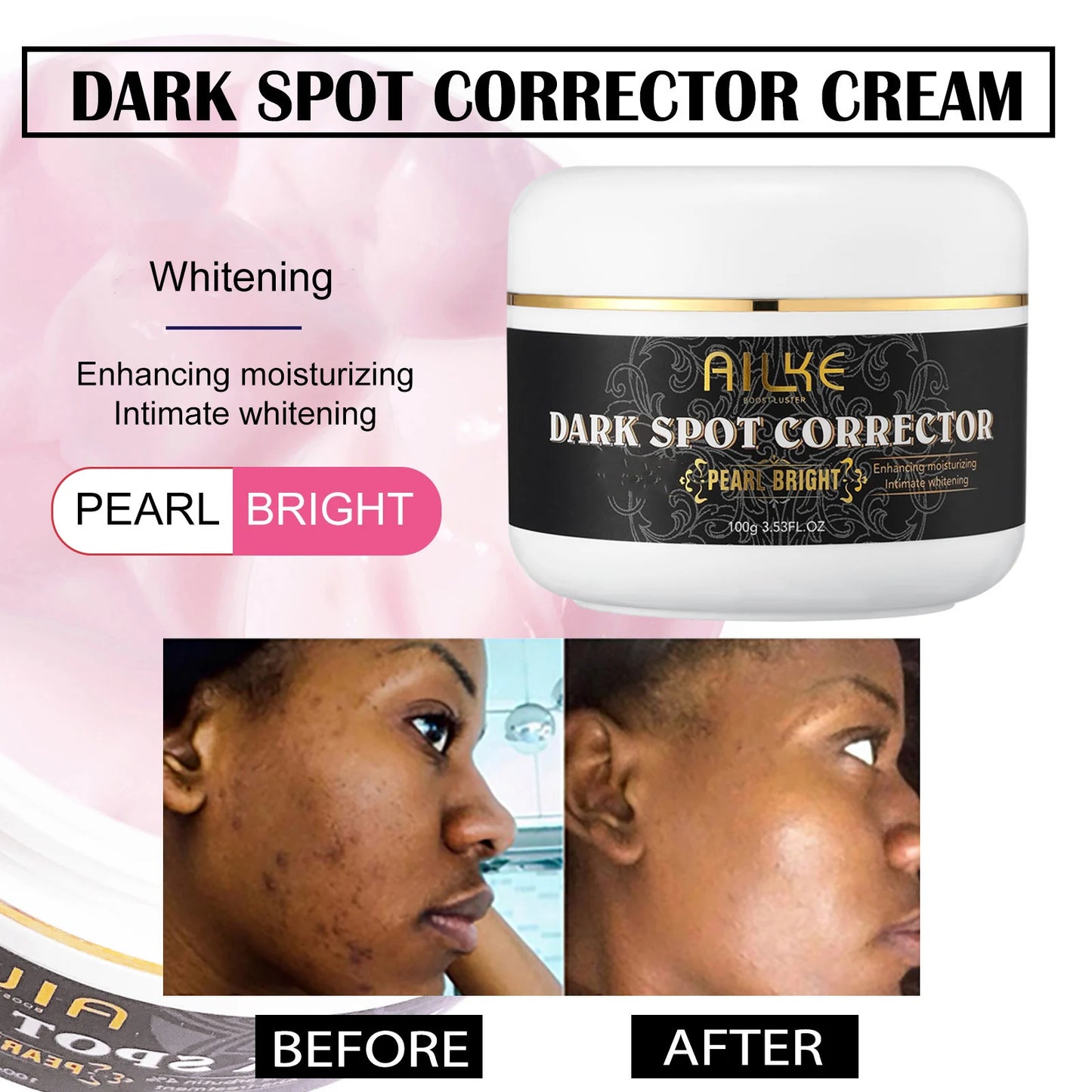 AILKE Collagen Skin Care Kit Whitening And Dark Spot Corrector