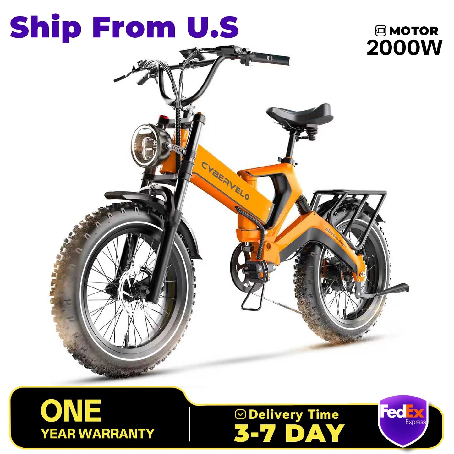 CYBERVELO EK6 Foldable Electric Bike