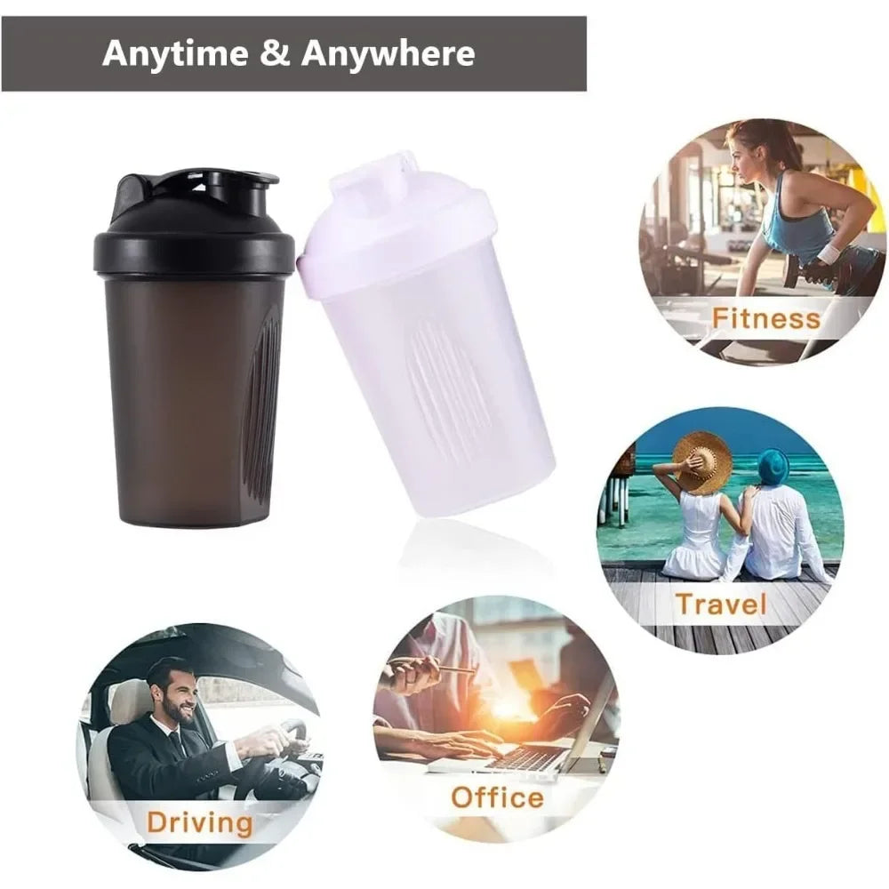 Portable BPA Free Protein Shaker Cup With Blender Pro