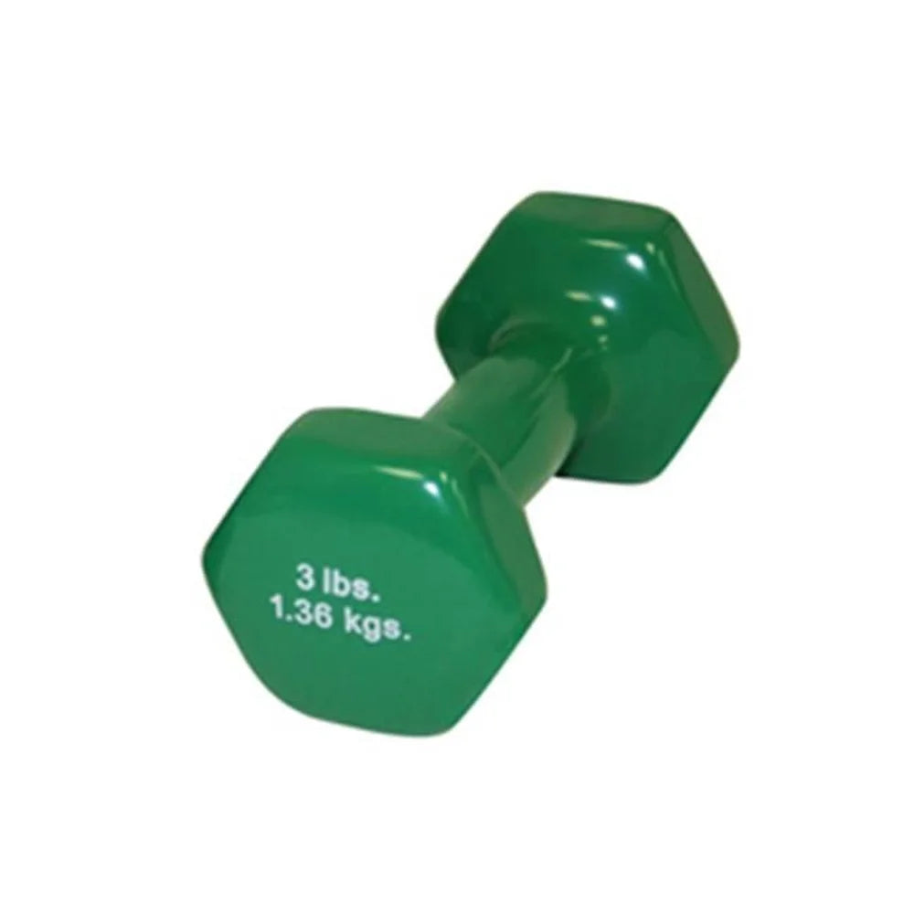 3 Pound Vinyl Dumbbell Pair