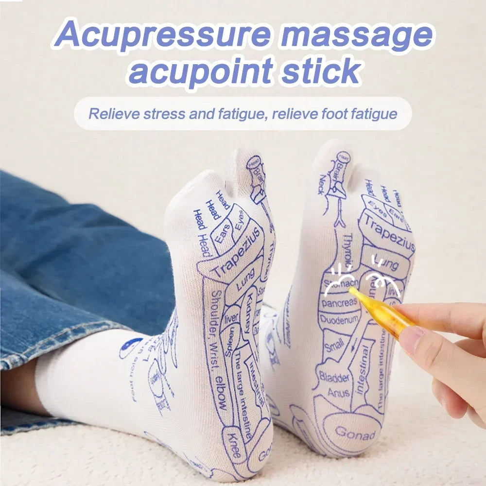 Acupressure Socks For Foot Massage And Reflexology Therapy