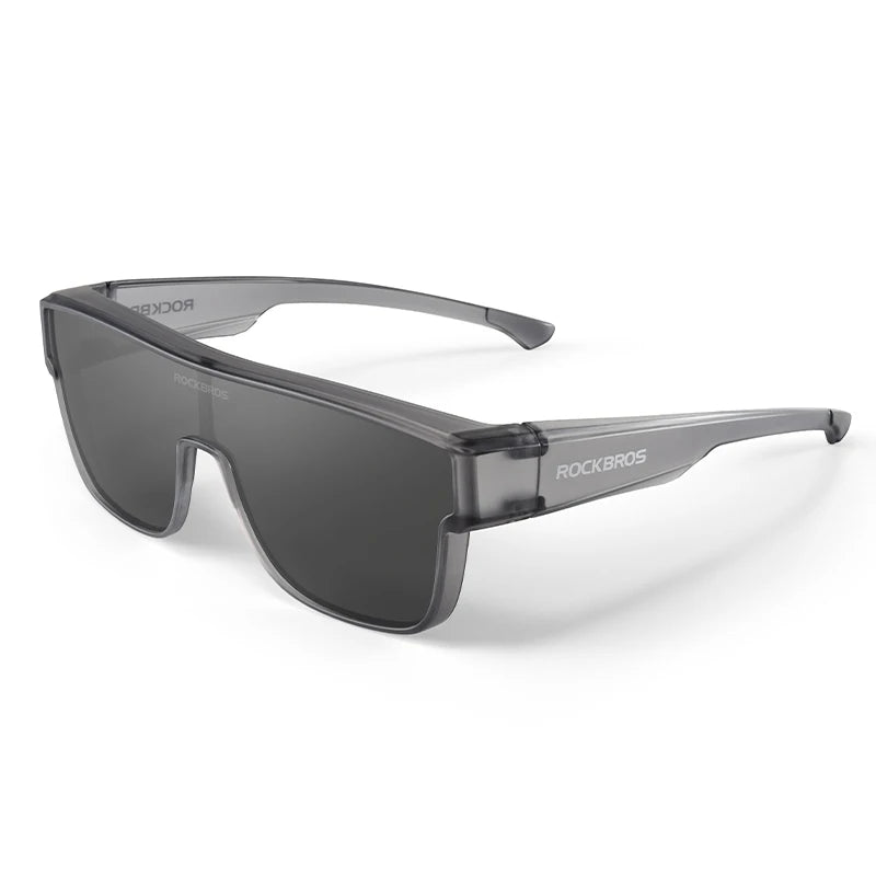 ROCKBROS Polarized Cycling Glasses UV400 Myopia Dual Wear