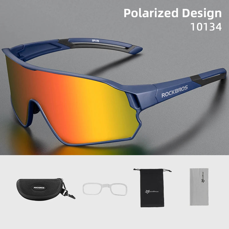 ROCKBROS Polarized UV400 Sunglasses for Outdoor Cycling