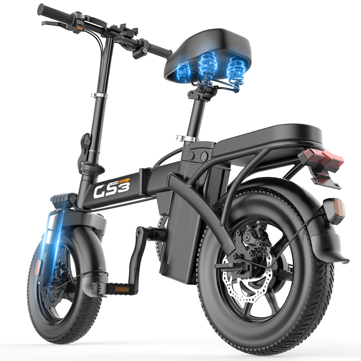 UPlee GS3 Electric Bike 48V 15Ah 500W Motor 20 Kmh