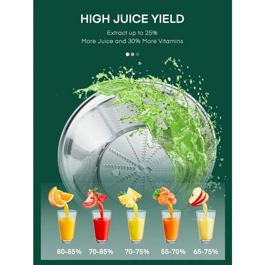 MDNG Centrifugal Juicer 400W Motor High Speed Juice Extractor