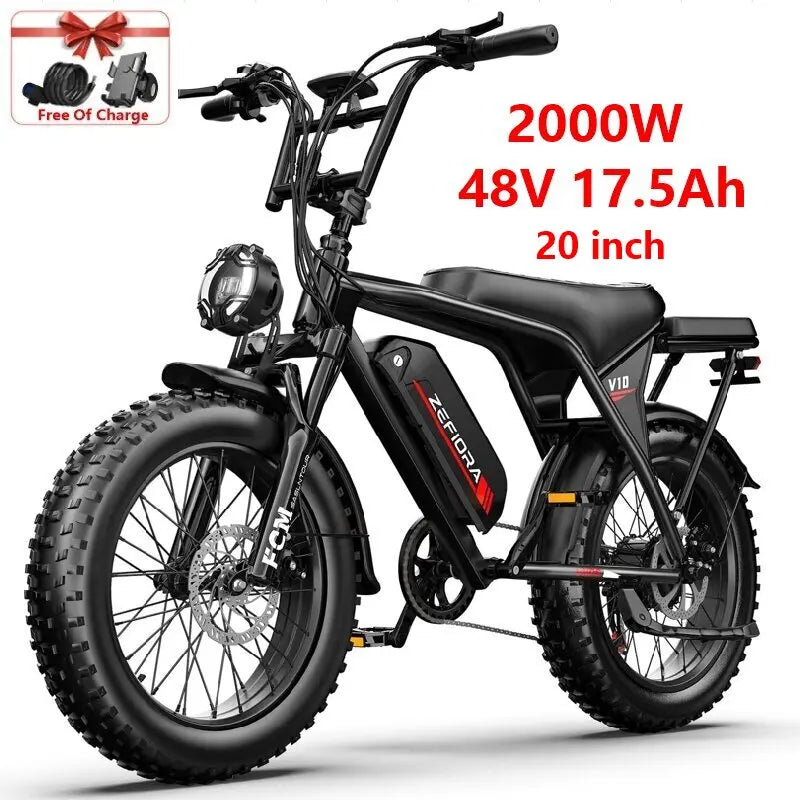 ZEFIORA V10 Electric Fat Bike