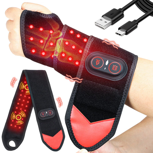Infrared Therapy Wrap With Heat And Vibration Massager