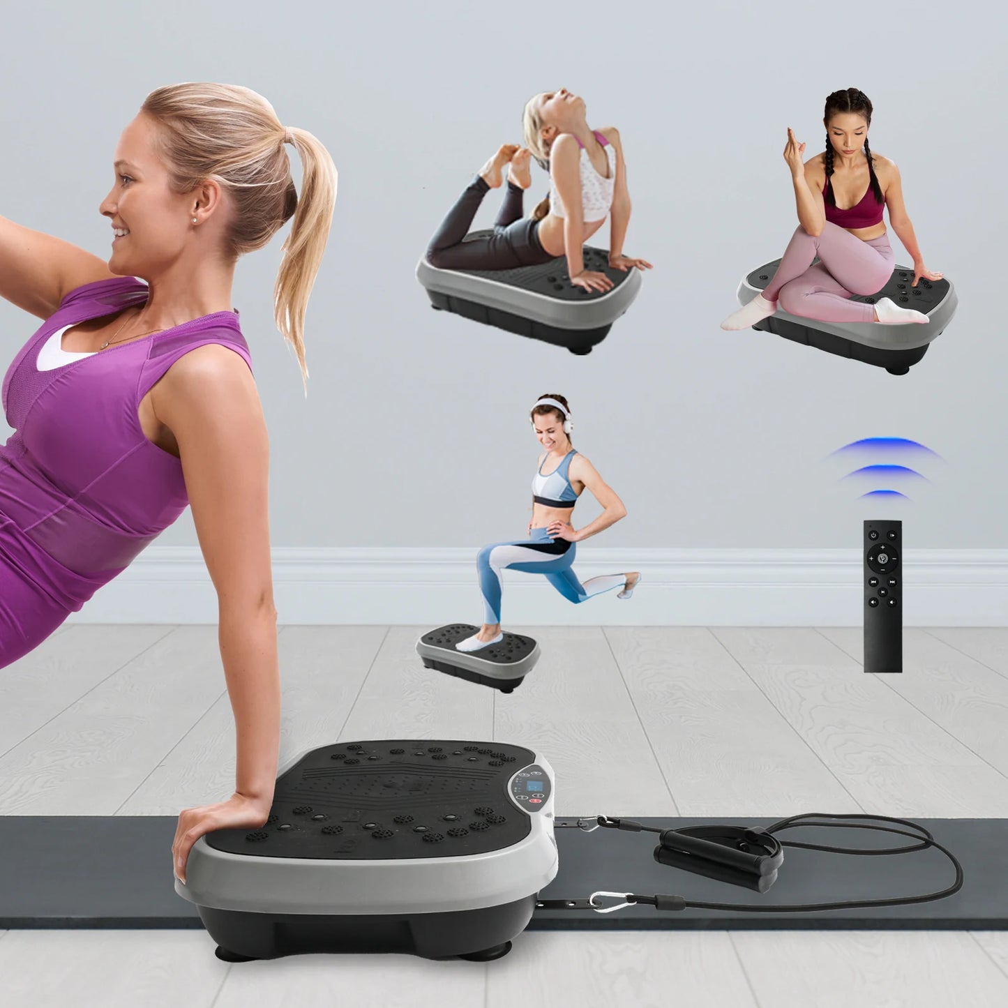 N Vibration Plate Exercise Machine for Home Fitness Fat Burning and Shaping