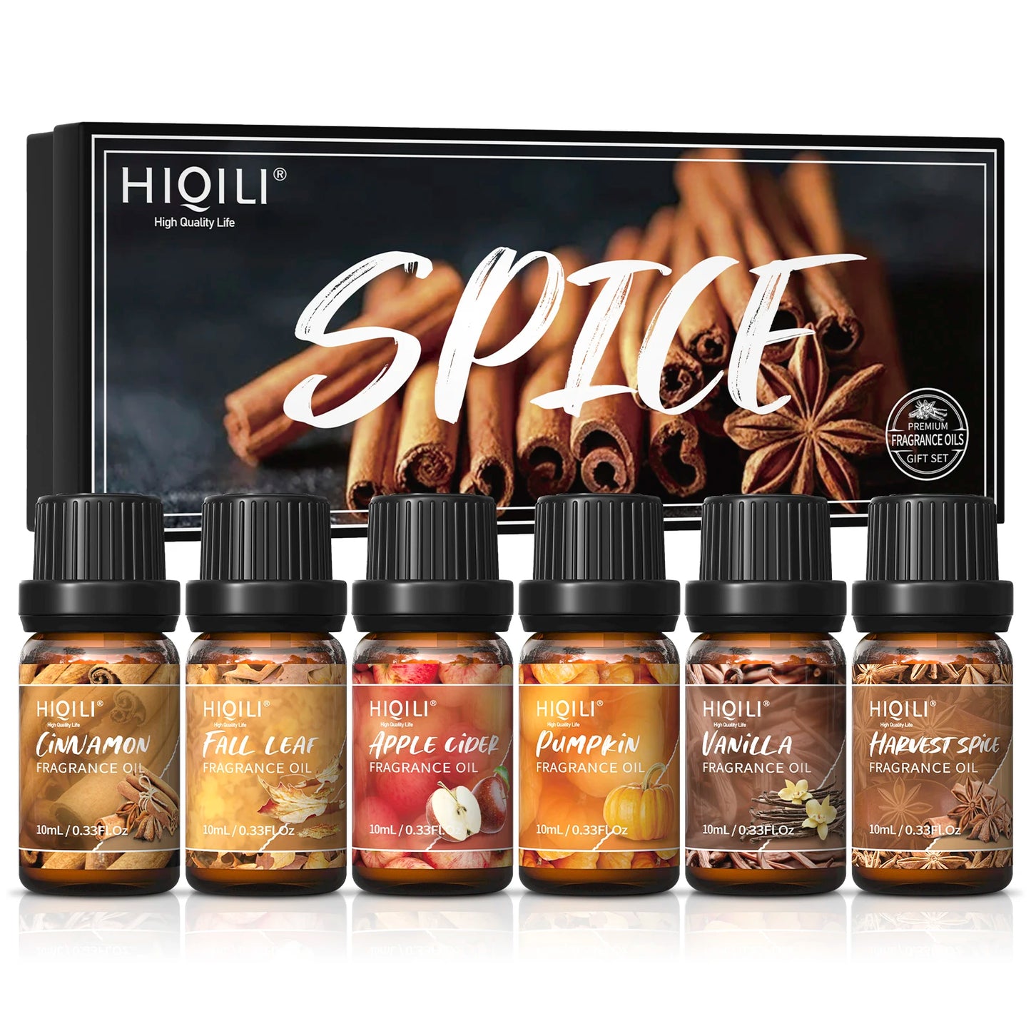 Hiqili Fragrance Oil Set Pure Essential Oils For Diffuser Crafting